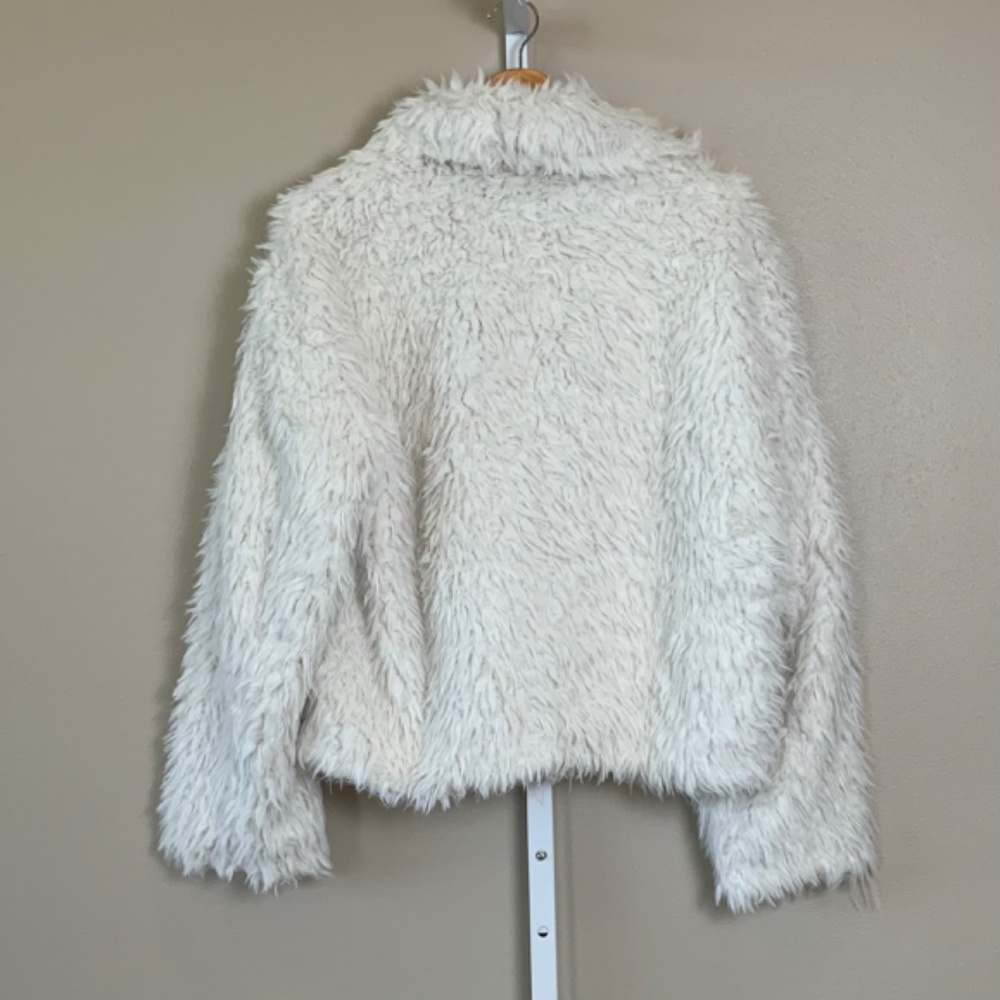 Anthropologie Faux Fur Jacket Coat - Picture 13 of 16